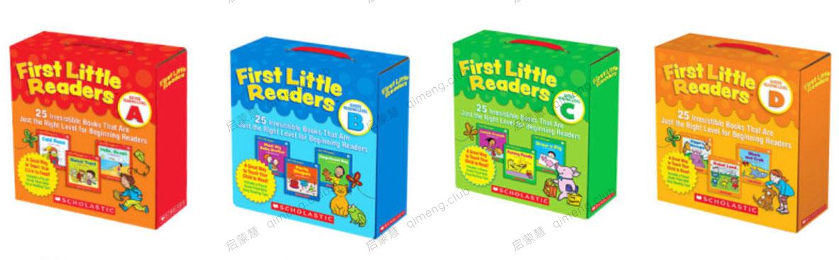 学乐小读者《First Little Readers》ABCD全套PDF+MP3+18集动画 适合年龄 3-6岁