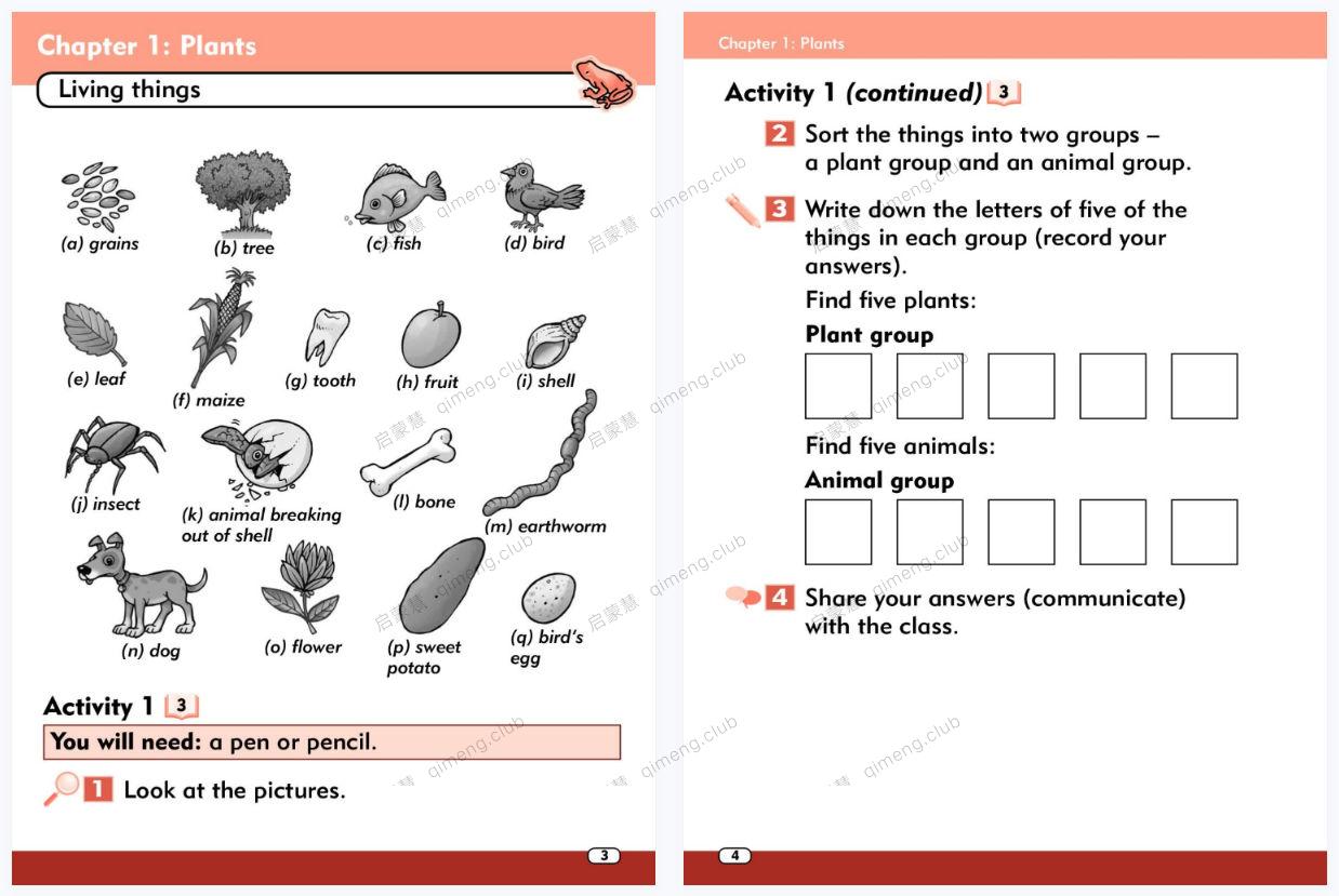 牛津国际小学科学教材《Nelson International Science》1-5级 学生书+练习册