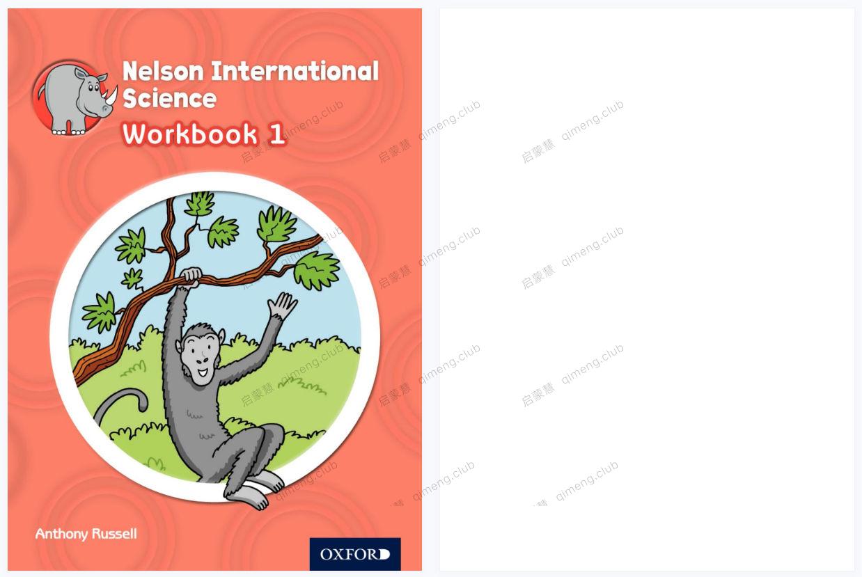 牛津国际小学科学教材《Nelson International Science》1-5级 学生书+练习册
