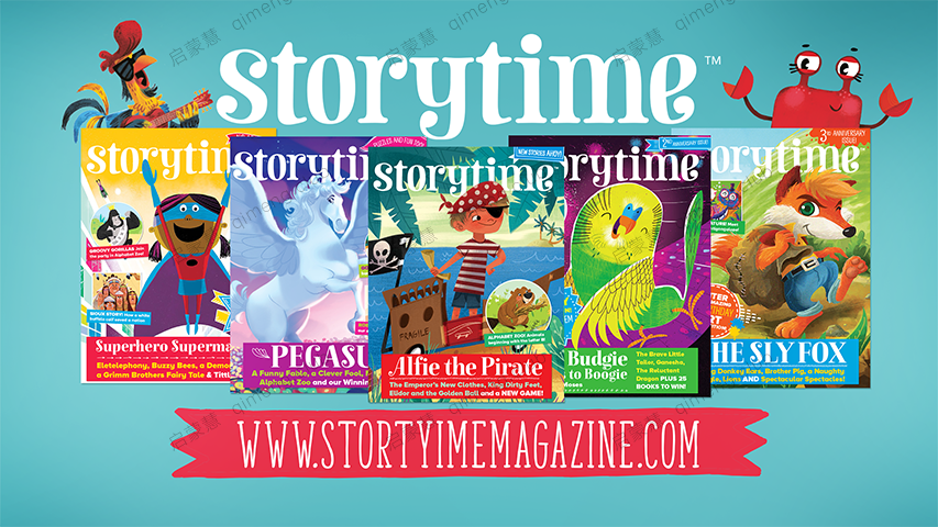 《Storytime》英国唯一专门面向儿童的故事类杂志2015-2023月刊 适合9~14岁孩子阅读