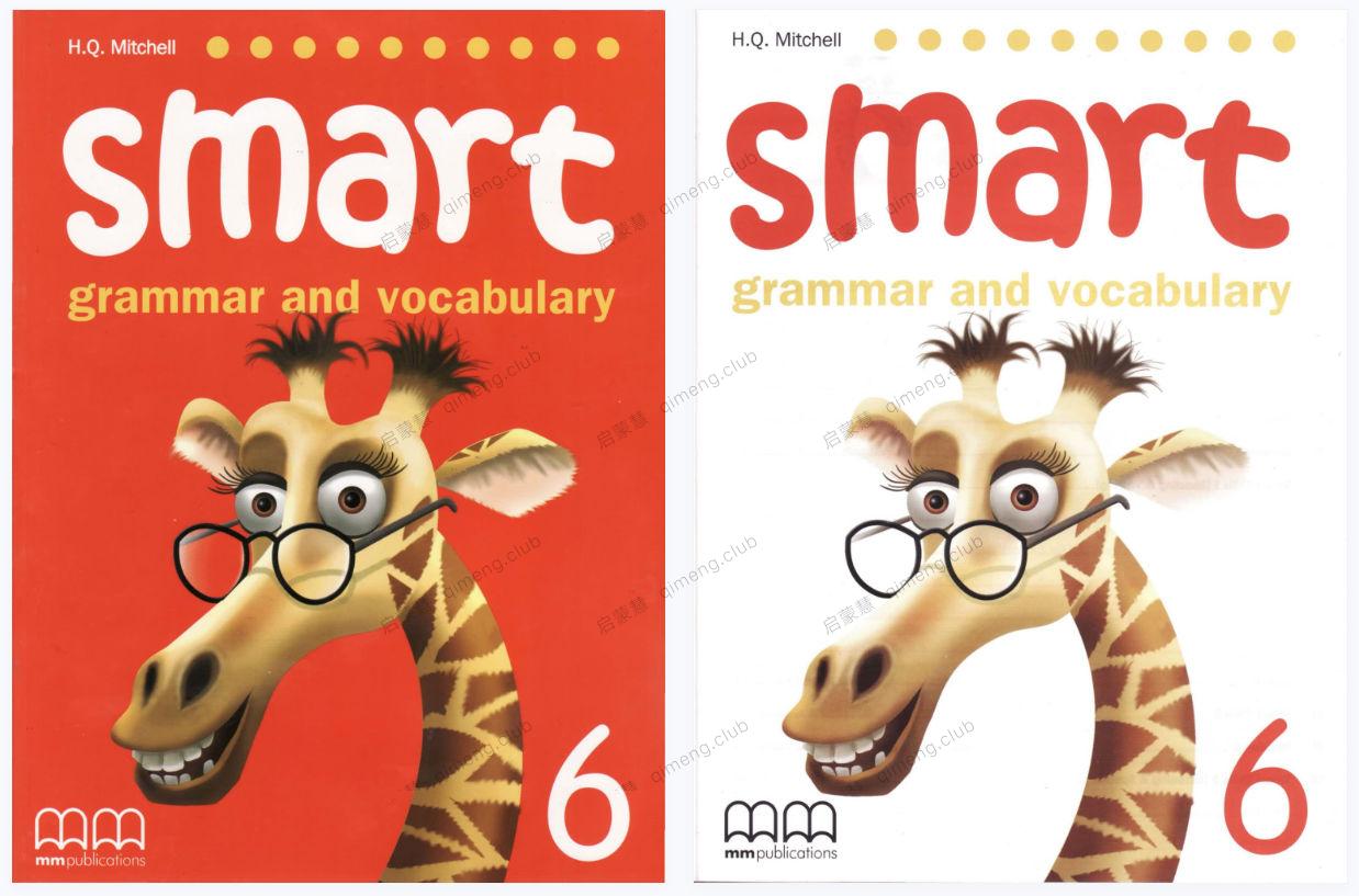小学生英语语法启蒙《Smart Grammar and Vocabulary》1-6级全套 教材+音频