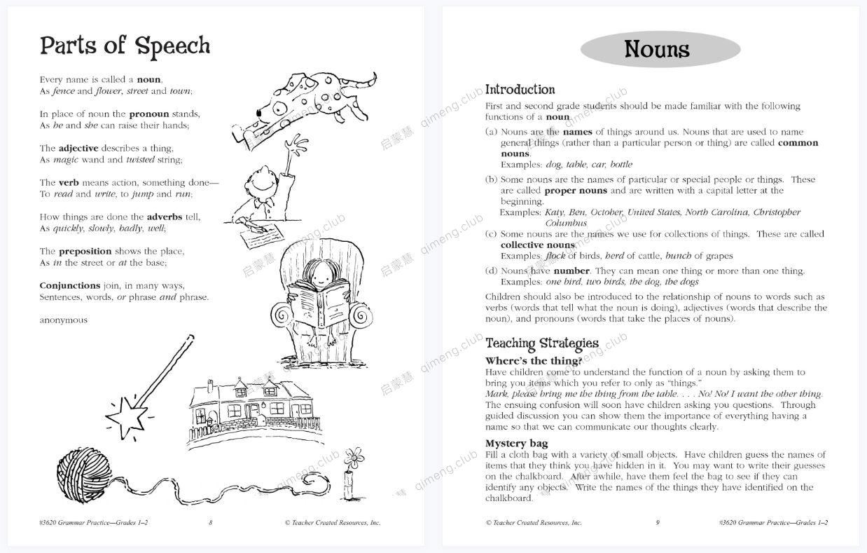 语法练习册《GRAMMAR PRACTICE》G1-4 带答案