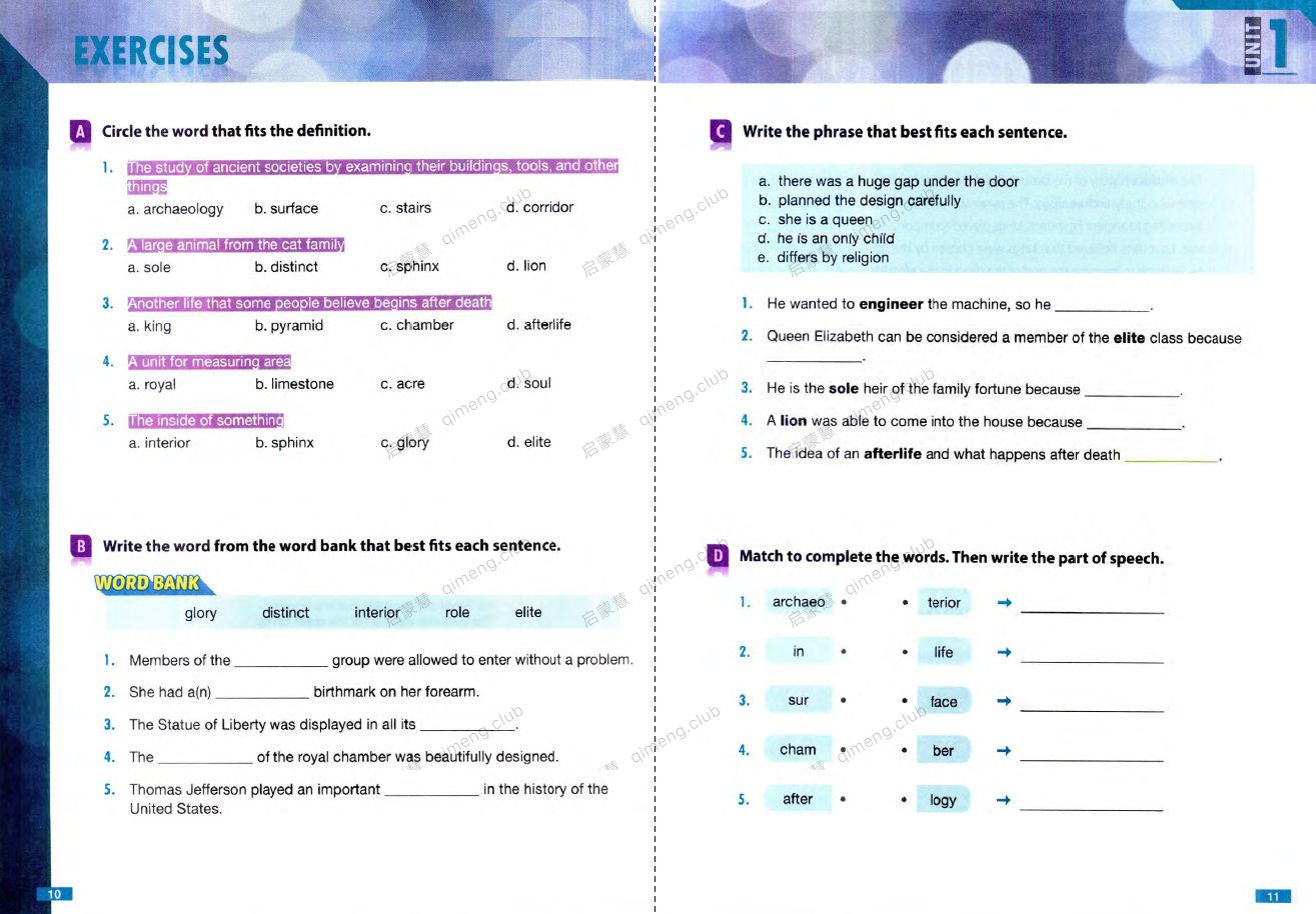 《4000 Essential English Words》 第二版全套1-6级 书籍+音频+测试+视频+答案