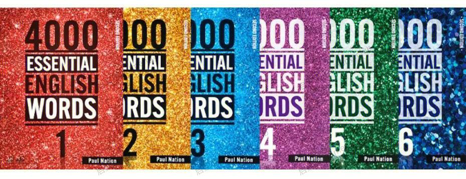 《4000 Essential English Words》 第二版全套1-6级 书籍+音频+测试+视频+答案
