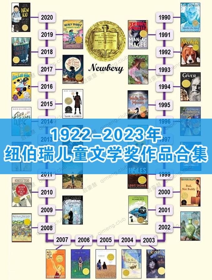少年儿童必读之书 1922-2023纽伯瑞儿童文学奖作品合集 全网最全最新 电子书