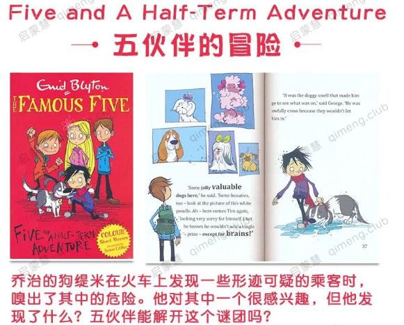 风靡全球70年少儿侦探小说《The famous five》五个小伙伴历险记 21册 PDF+epub+mobi+MP3音频