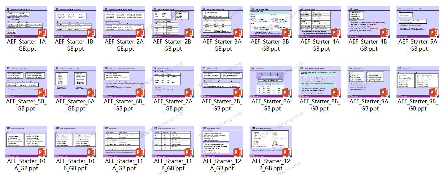 牛津儿童英语教材《American English File Second Edition》Starter - L5 全套 学生书+练习册+教师书+音频+视频+闪卡+语法