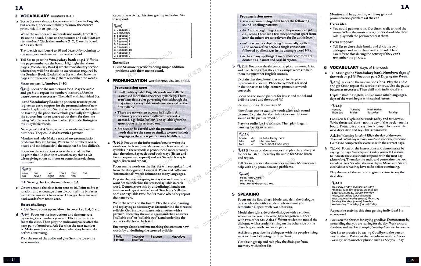 牛津儿童英语教材《American English File Second Edition》Starter - L5 全套 学生书+练习册+教师书+音频+视频+闪卡+语法