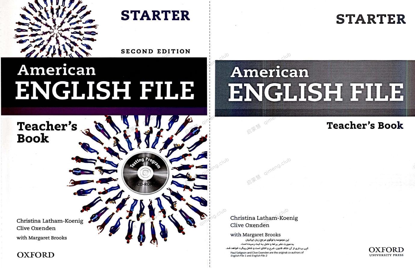 牛津儿童英语教材《American English File Second Edition》Starter - L5 全套 学生书+练习册+教师书+音频+视频+闪卡+语法