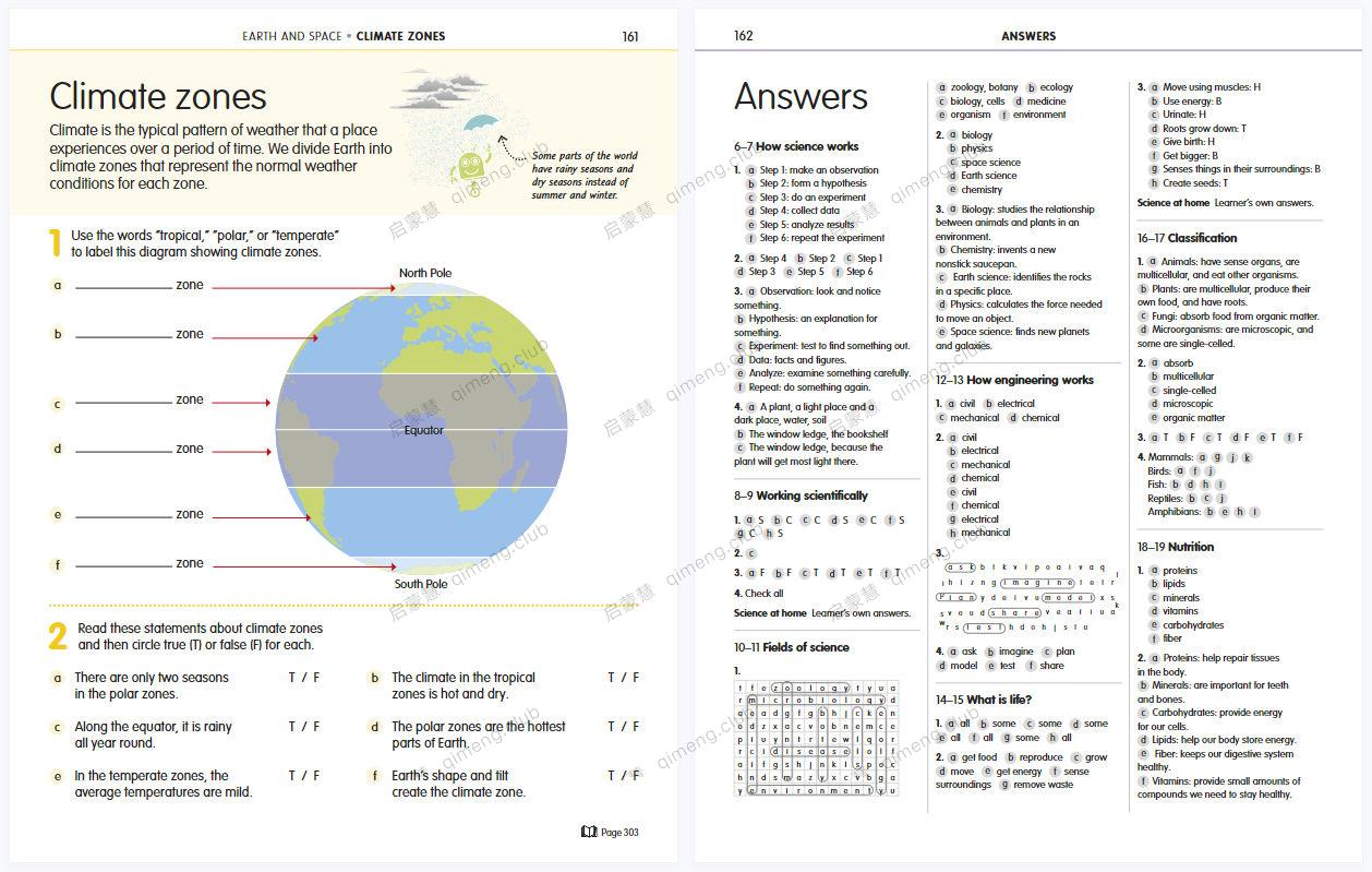 Dk 如何掌握科学、技术和工程《How to Be Good at Science》教程+2本练习册带答案