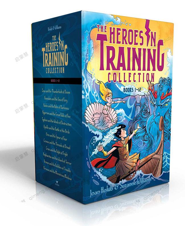 奥林匹斯神话故事 《Heroes in Training》17本电子书（mobi+epub） 英雄在磨练 儿童英语初级章节桥梁书