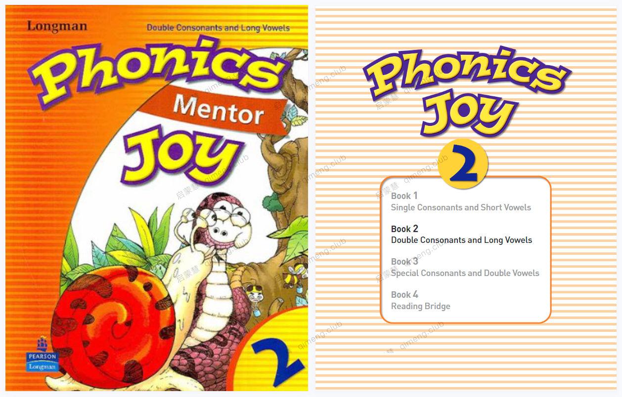 朗文教材《Phonics Mentor Joy 》全套1- 4（PDF+MP3）