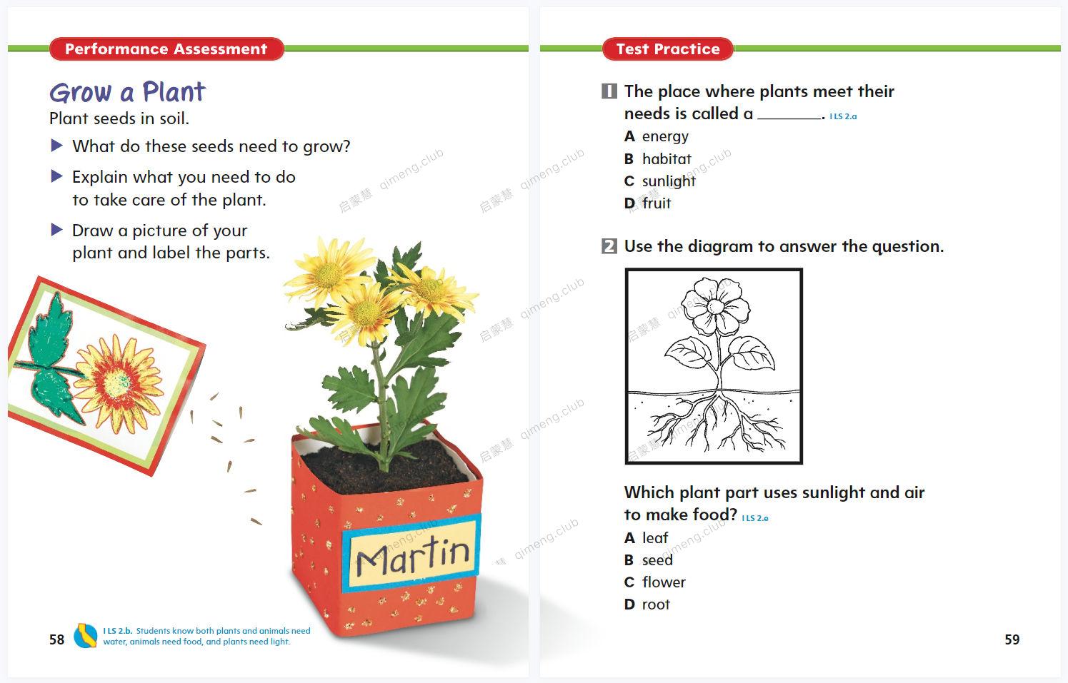 加州科学英文教材《California Science》GK-G6 学生书+教师书+单词书+互动书+练习册+闪卡+动画等