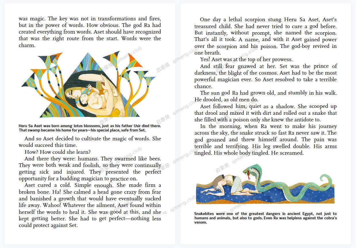 国家地理专门为孩子编写的《世界经典神话传说系列》4册 PDF+音频