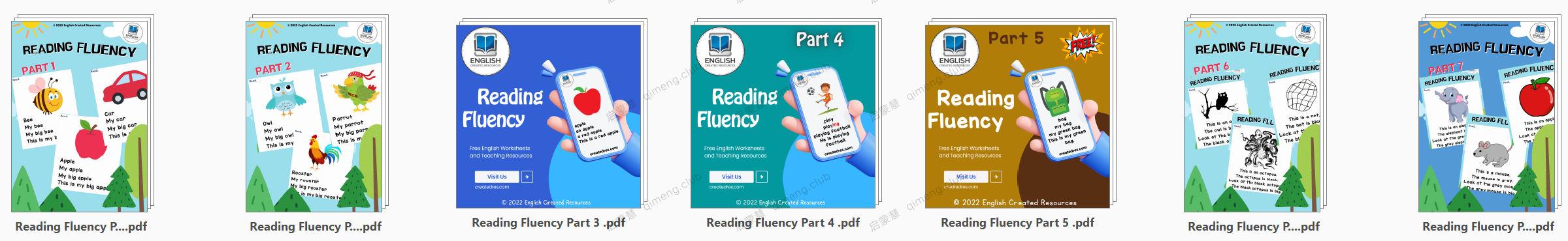 流利阅读训练《Reading Fluency》全7册