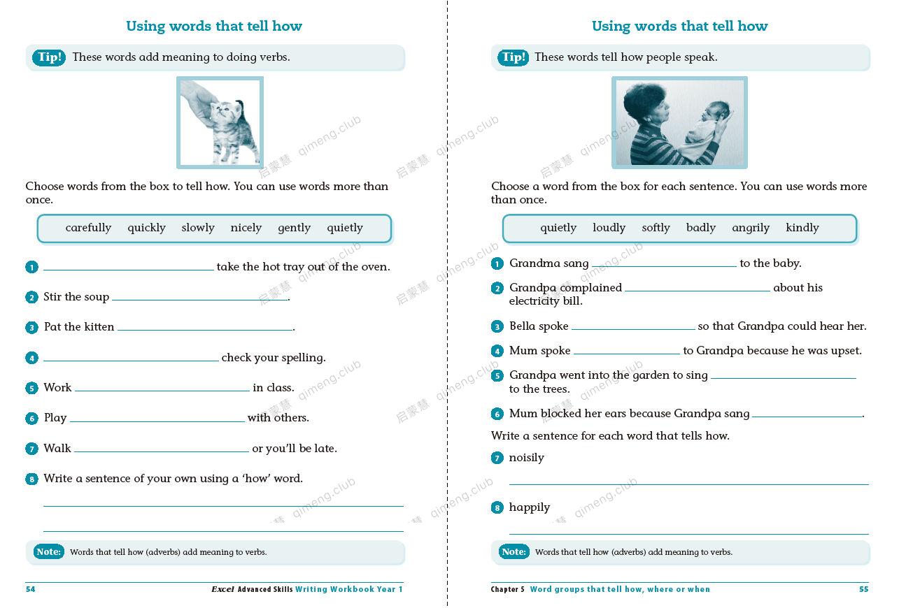 写作练习册《Writing Workbook》G1-6全6册带答案 来自澳大利亚的原版练习册
