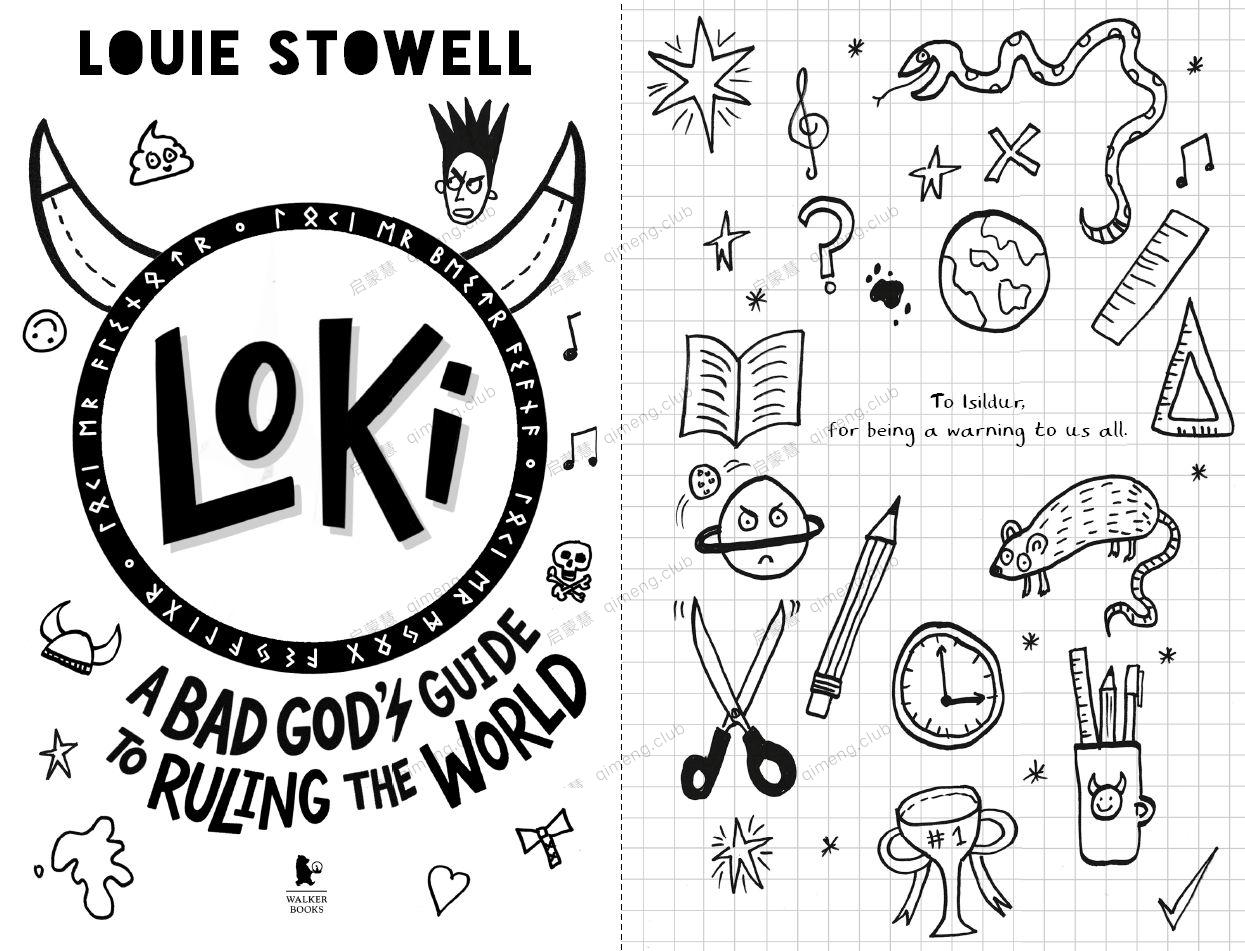 英国国家图书奖入围作品《Loki:A Bad God’s Guide Series》1-3册PDF，这套好书不可错过！